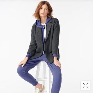J.Crew Sophie open-front sweater-blazer